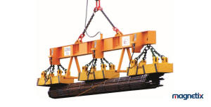 The cross-beam lifting magnets